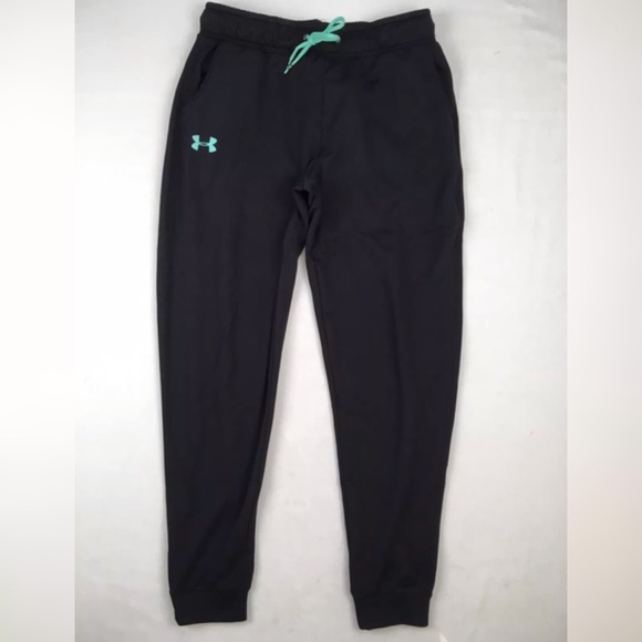 Womens Under Armour Joggers Black Mint FINAL PRICE - Picture 3 of 4